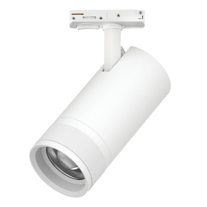 Светильник LIGHTSTAR CANNO PRO д/треков BARRA LED 30W 2100LM 20-55G белый C4306SS