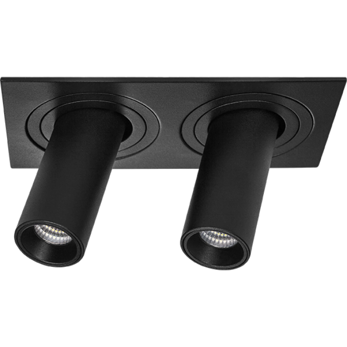 Светильник LIGHTSTAR INTERO TUBO i527274 LED 10W*2 500LM*2 60G черный 4000K