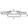 Светильник точечный встраиваемый LIGHTSTAR MONDE 071056